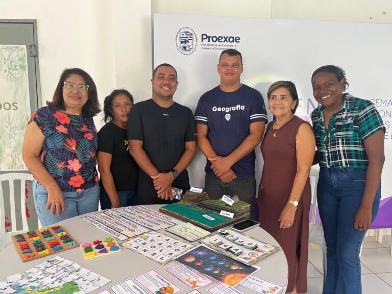 Curso de Geografia do Programa Ensinar no Campus Santa Inês promove atividades práticas de Educação Especial Inclusiva