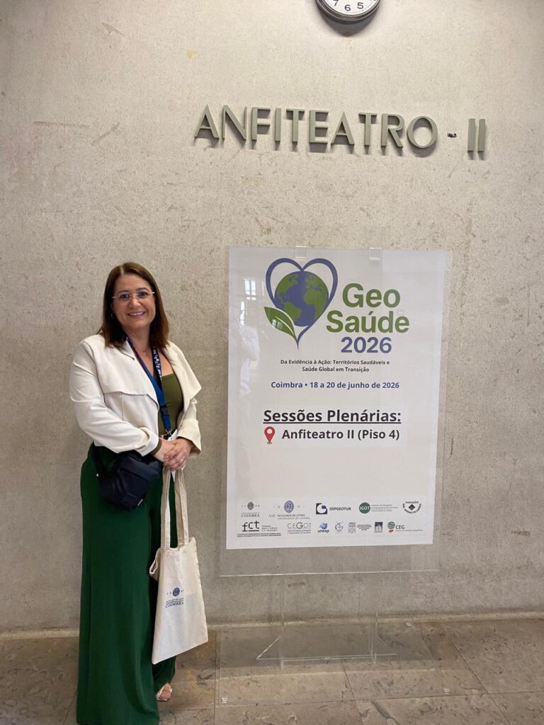 Pesquisas da Uema sobre saúde, território e equidade ganham destaque em congresso internacional em Portugal