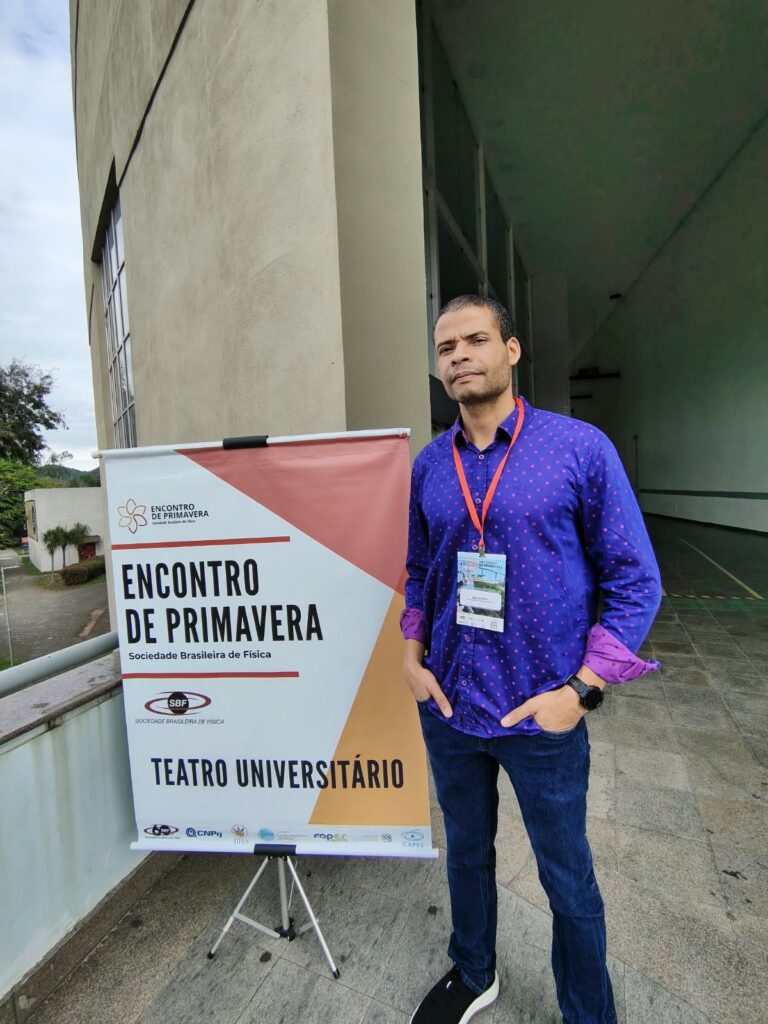 Professor da Uema apresenta pesquisa sobre ensino de Física Nuclear em encontro nacional da Sociedade Brasileira de Física