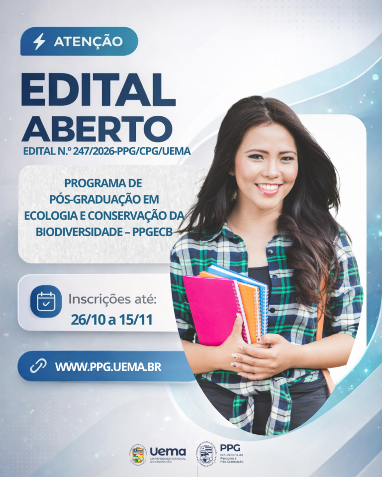 Uema abre inscrições para Mestrado em Ecologia e Conservação da Biodiversidade